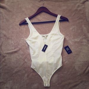 White Express Body Suit - Brand New With Tags !